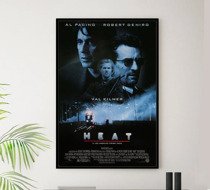 Heat 1995 - Al Pacino - US (2) - Classic Movie Poster
