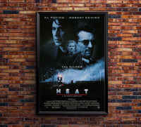 Heat 1995 - Al Pacino - US (2) - Classic Movie Poster