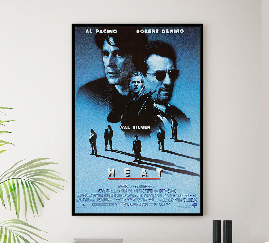 Heat 1995 - Al Pacino - US - Classic Movie Poster