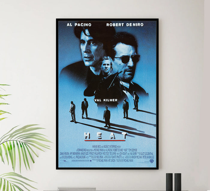 Heat 1995 - Al Pacino - US - Classic Movie Poster