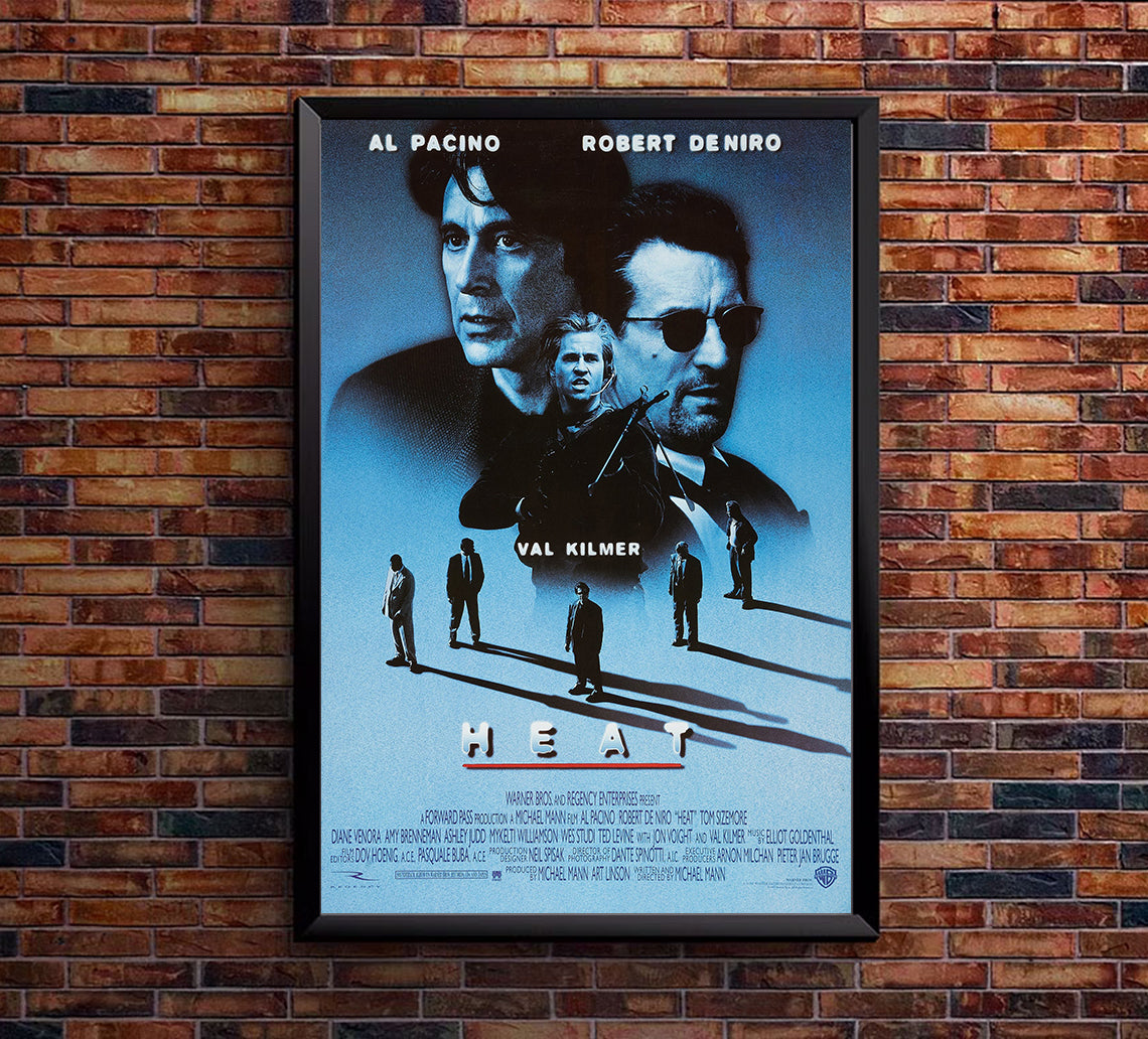 Heat 1995 - Al Pacino - US - Classic Movie Poster
