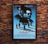 Heat 1995 - Al Pacino - US - Classic Movie Poster