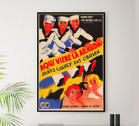 Here Comes the Navy 1934 - James Cagney - Spain - Classic Movie Poster