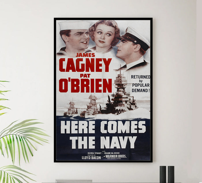 Here Comes the Navy 1934 - James Cagney - US - Classic Movie Poster