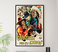 Hills of Old Wyoming 1937 - Italian - William Boyd - Classic Western Movie Poster