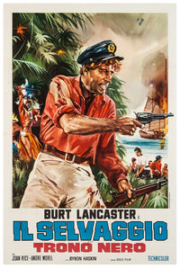 His Majesty O'Keefe 1954 - Burt Lancaster - Italy (2) - Classic Movie Poster