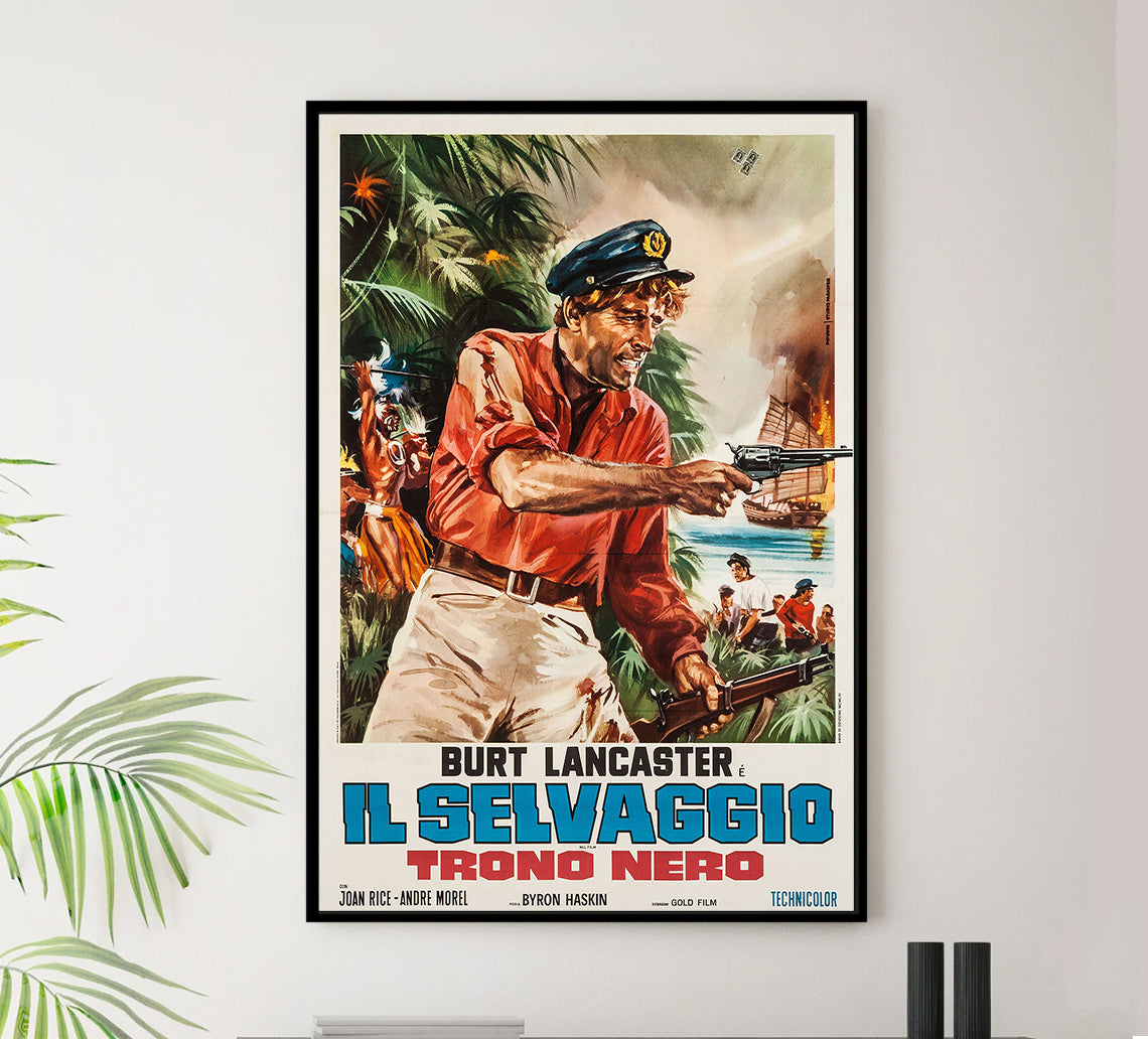 His Majesty O'Keefe 1954 - Burt Lancaster - Italy (2) - Classic Movie Poster