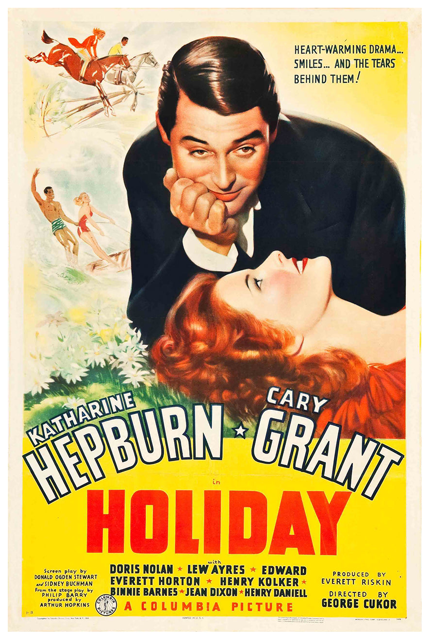 Holiday 1938 - Cary Grant - US (2) - Classic Movie Poster