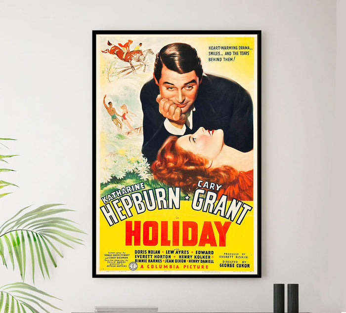 Holiday 1938 - Cary Grant - US (2) - Classic Movie Poster