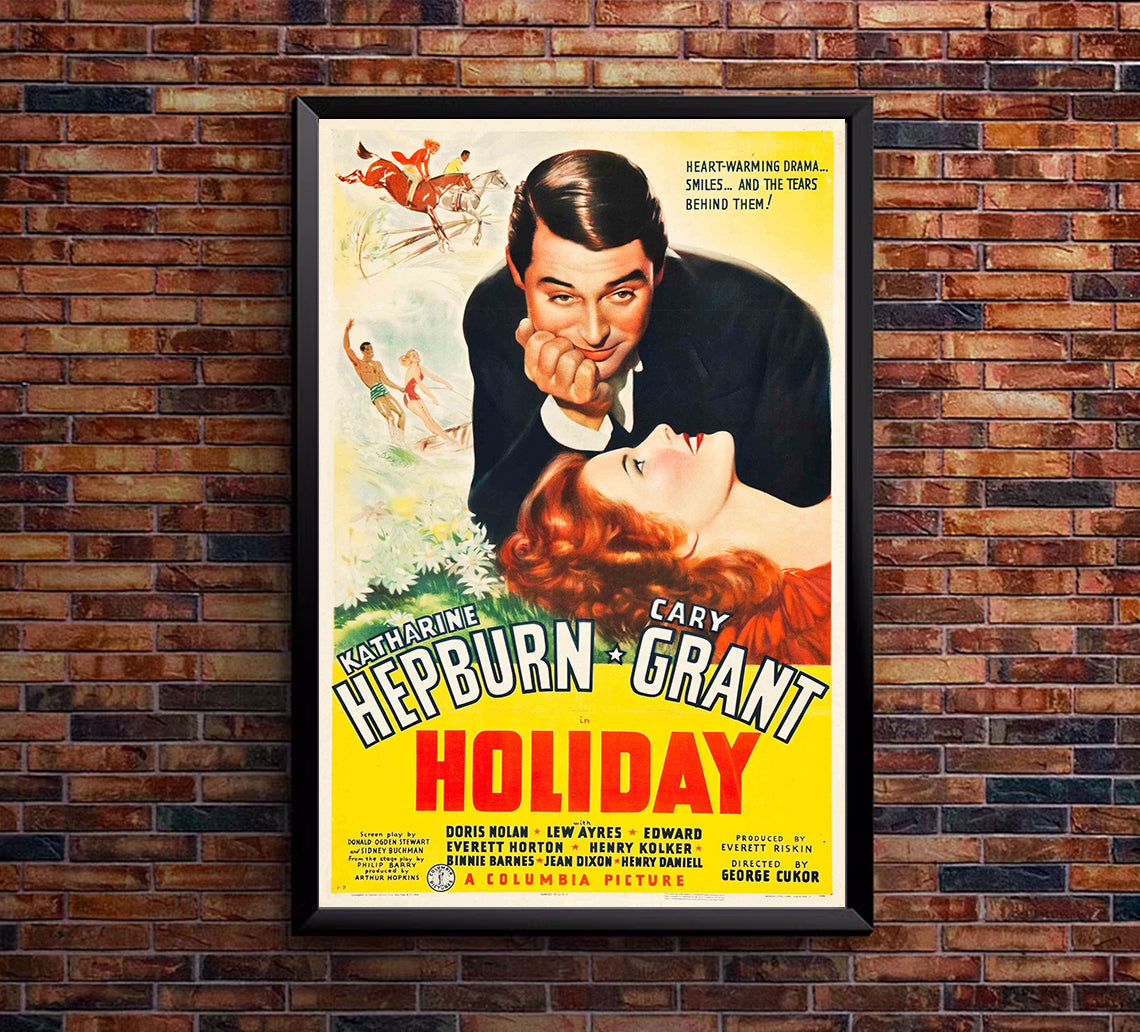 Holiday 1938 - Cary Grant - US (2) - Classic Movie Poster