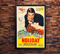 Holiday 1938 - Cary Grant - US (2) - Classic Movie Poster