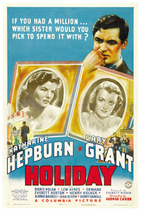 Holiday 1938 - Cary Grant - US - Classic Movie Poster