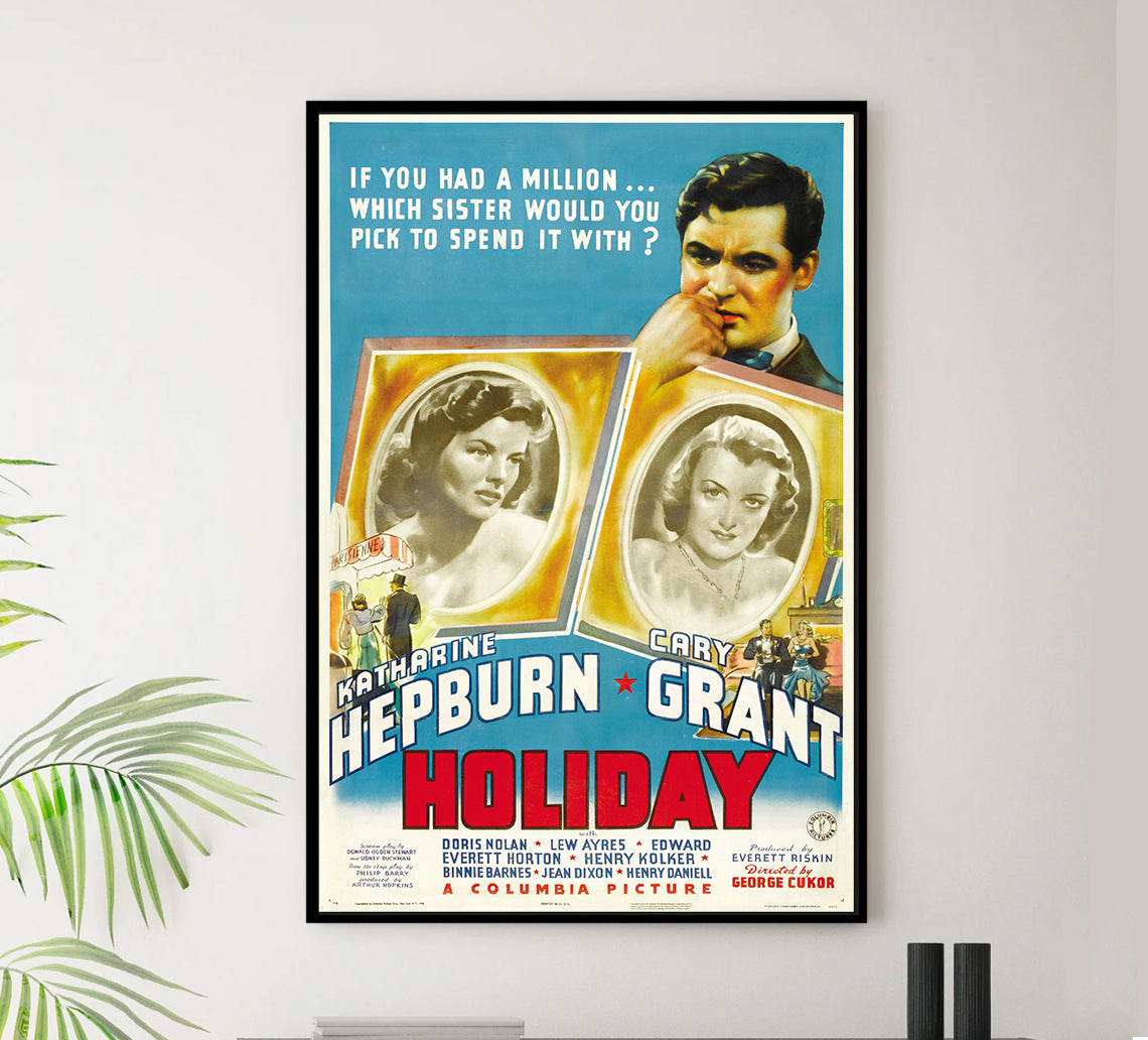Holiday 1938 - Cary Grant - US - Classic Movie Poster