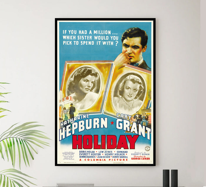 Holiday 1938 - Cary Grant - US - Classic Movie Poster