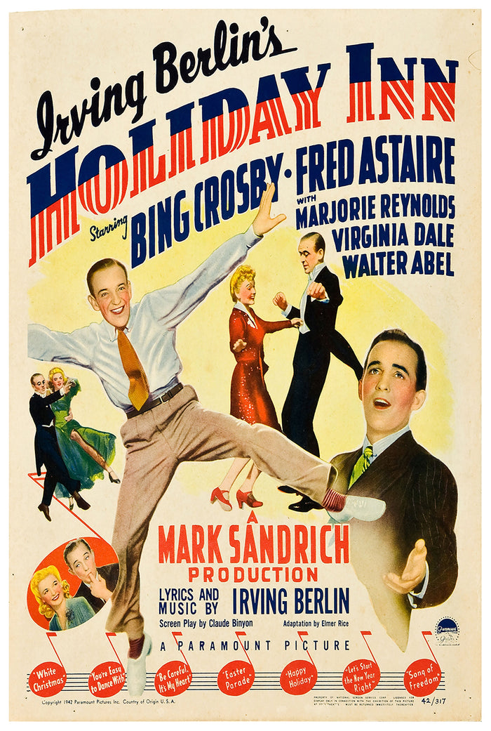 Holiday Inn 1942 - US (2) - Classic Movie Poster