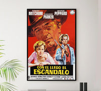 Home from the Hill 1960 - Spanish v2 - Robert Mitchum - Vintage Classic Movie Poster
