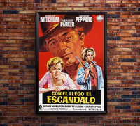 Home from the Hill 1960 - Spanish v2 - Robert Mitchum - Vintage Classic Movie Poster