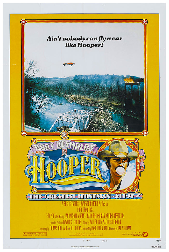 Hooper 1978 v1 - Classic Movie Poster