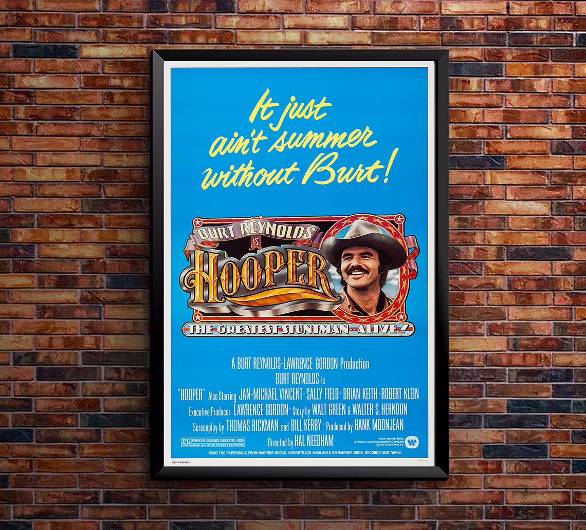 Hooper 1978 v2 - Classic Movie Poster