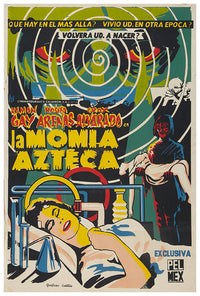 The Aztec Mummy - Mexican Horror Movie Poster