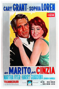 Houseboat 1958 - Cary Grant - Italy(2) - Classic Movie Poster