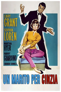 Houseboat 1958 - Cary Grant - Italy - Classic Movie Poster