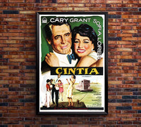 Houseboat 1958 - Cary Grant - Spain - Classic Movie Poster
