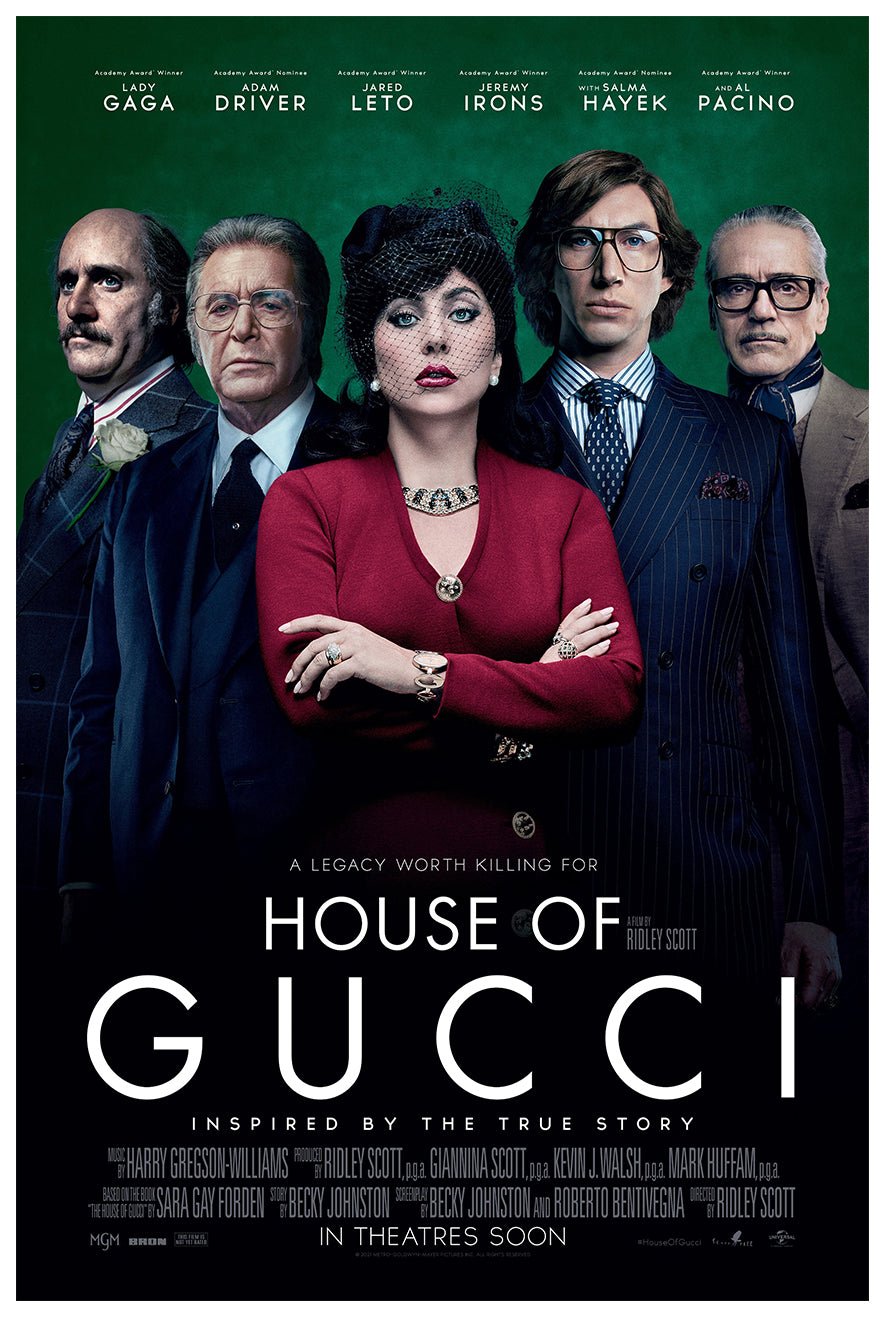 House of Gucci 2021 - Al Pacino - US - Classic Movie Poster