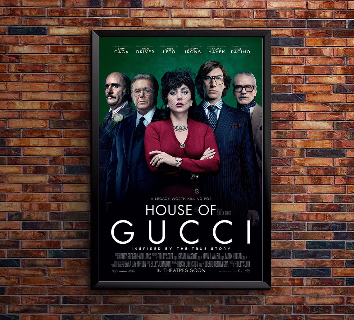 House of Gucci 2021 - Al Pacino - US - Classic Movie Poster