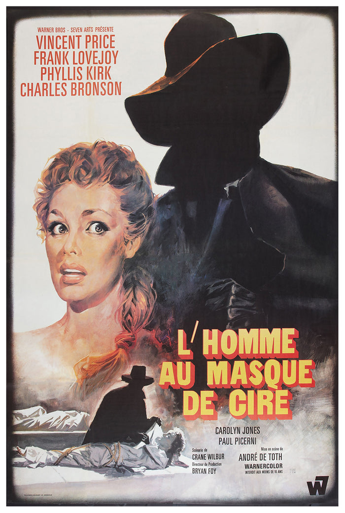 House of Wax 1953 - France - Classic Movie Poster