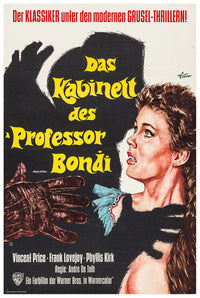 House of Wax 1953 - Charles Bronson - Germany - Classic Movie Poster