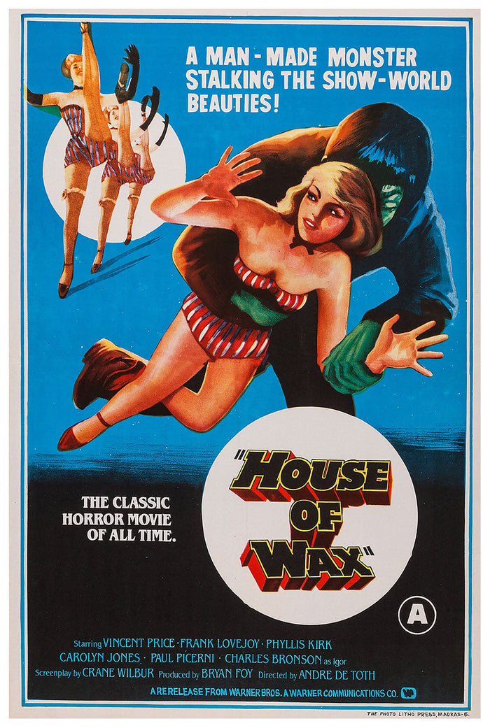 House of Wax 1953 - Italy - Classic Movie Poster