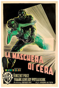 House of Wax 1953 - Charles Bronson - Italy (2) - Classic Movie Poster