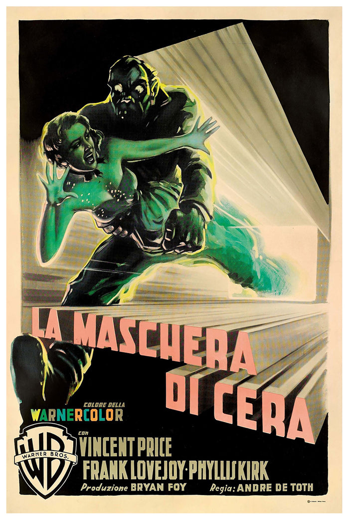 House of Wax 1953 - Italy (2) - Classic Movie Poster