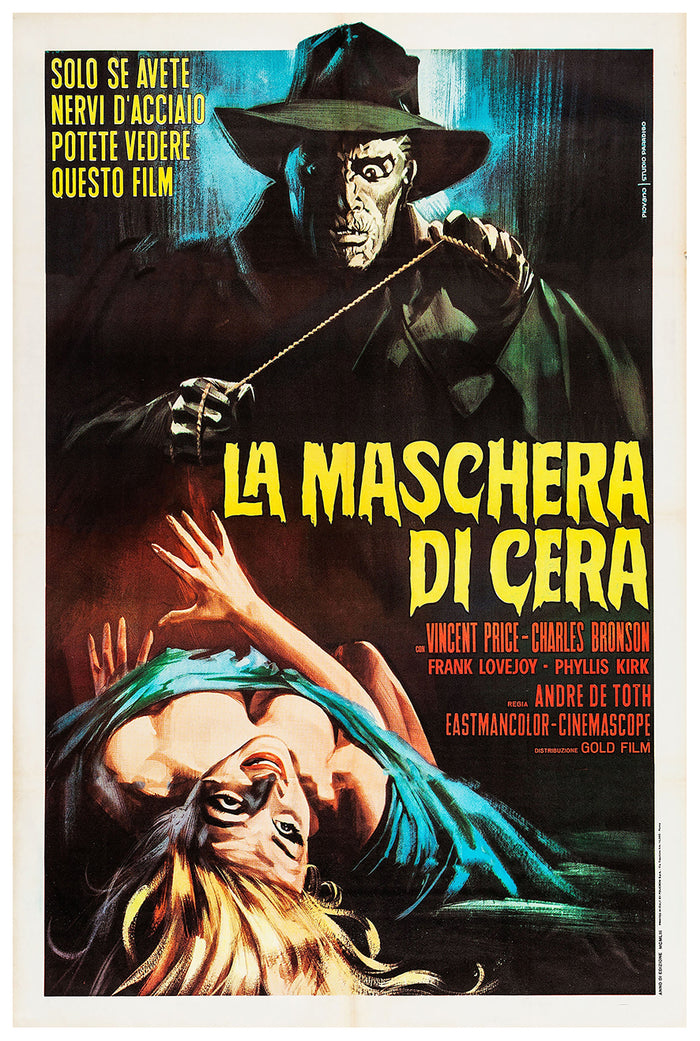 House of Wax 1953 - Italy - Classic Movie Poster