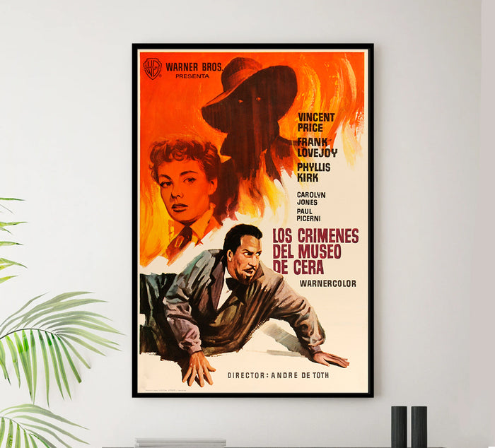 House of Wax 1953 - Spain - Classic Movie Poster