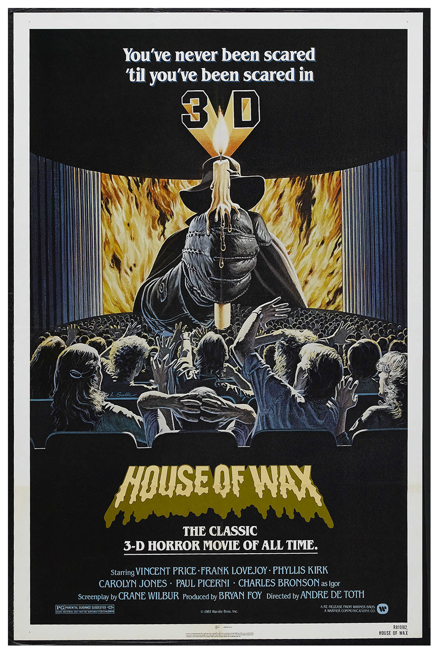 House of Wax 1953 - Charles Bronson - US (3) - Classic Movie Poster
