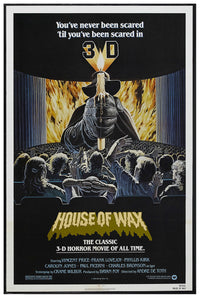 House of Wax 1953 - Charles Bronson - US (3) - Classic Movie Poster