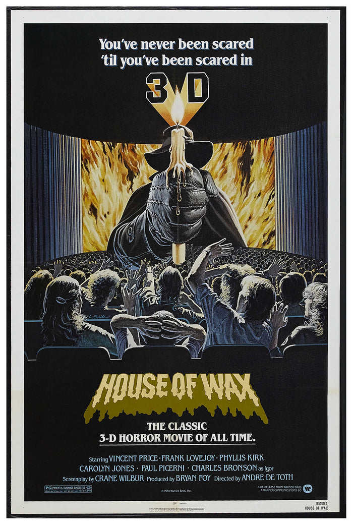 House of Wax 1953 - US (3) - Classic Movie Poster