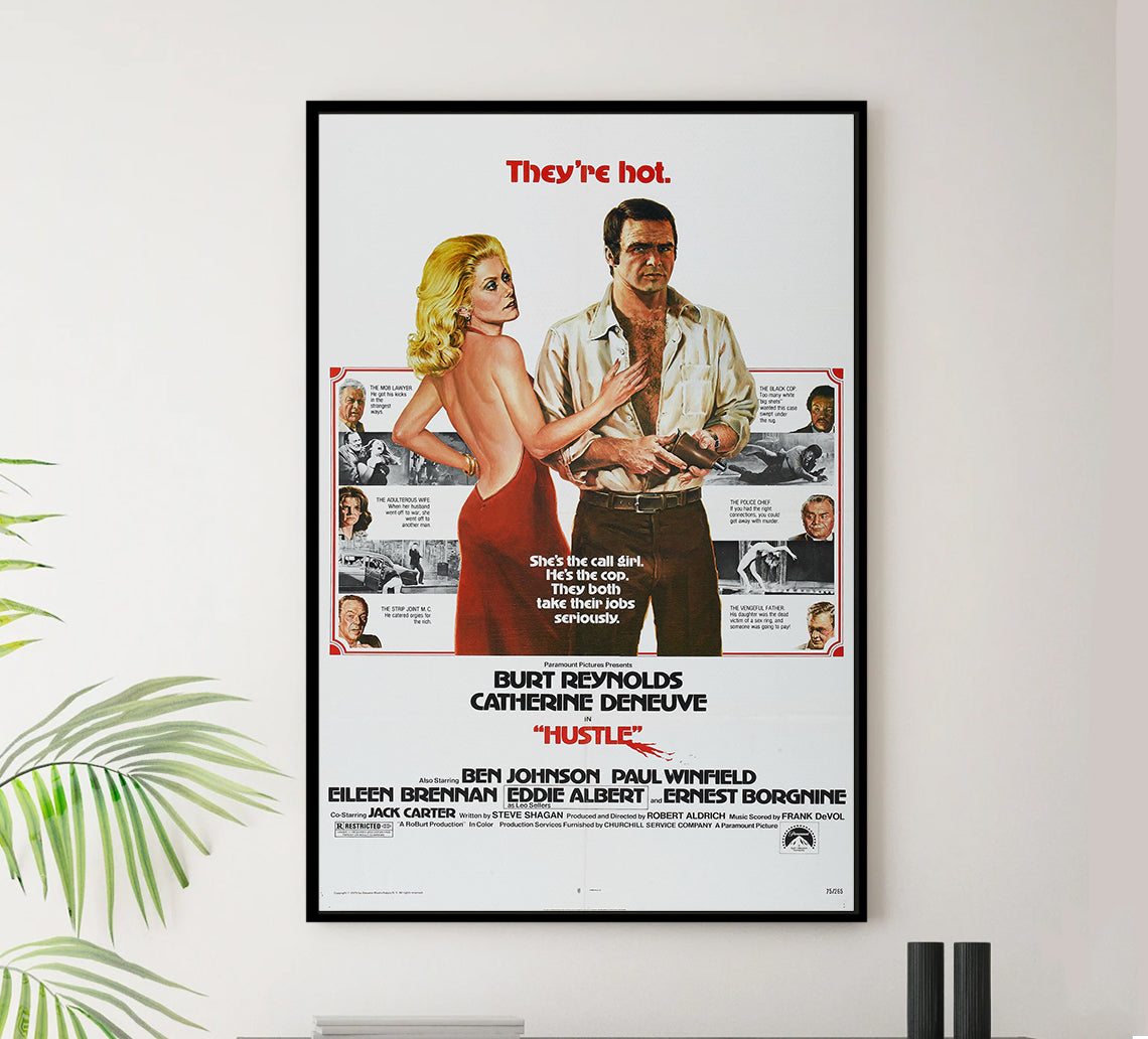 Hustle 1975 - Classic Movie Poster