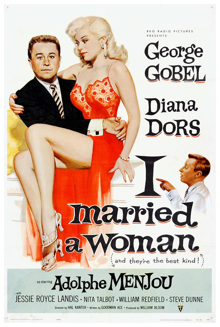 I Married a Woman 1958 - Vintage Classic Movie Poster