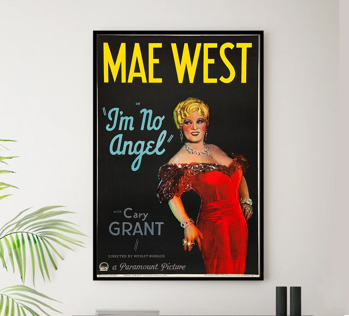 I'm No Angel 1933 - Cary Grant - US - Classic Movie Poster