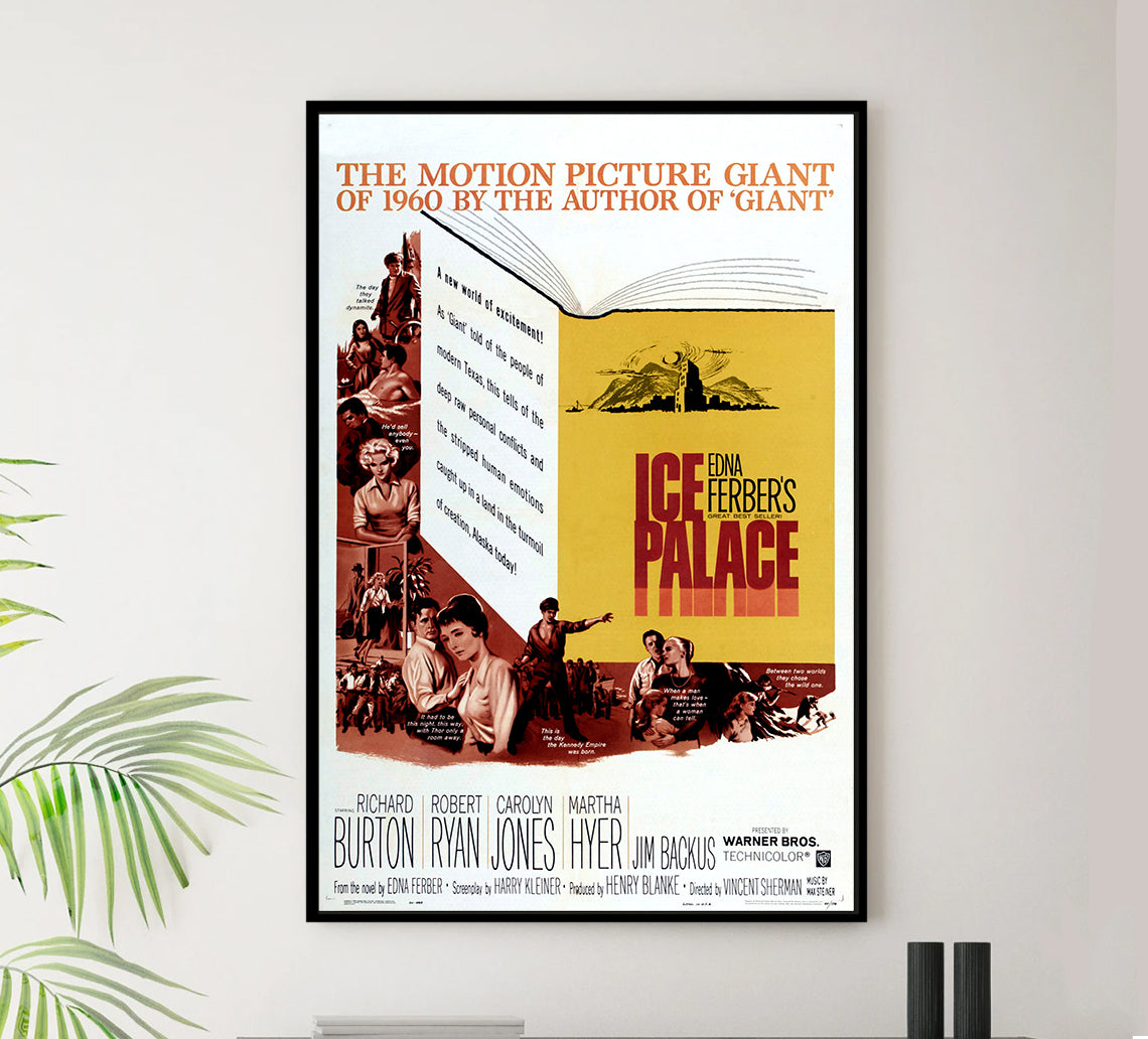 Ice Palace 1960 - Richard Burton - US - Classic Movie Poster