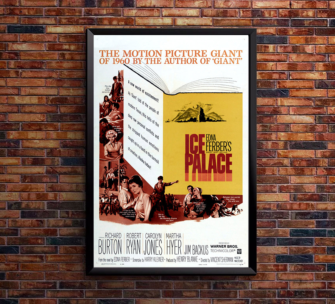 Ice Palace 1960 - Richard Burton - US - Classic Movie Poster