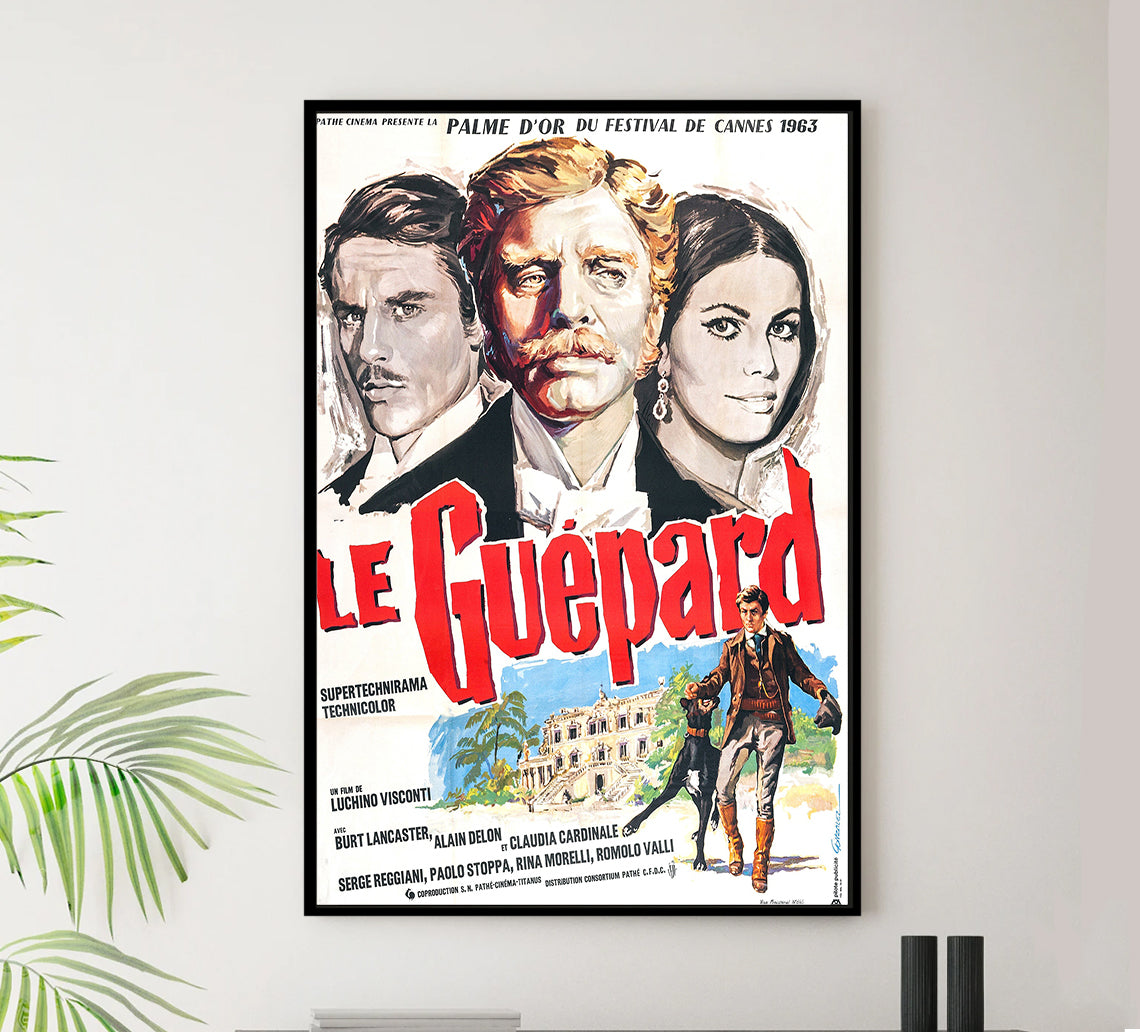 Il gattopardo 1963 - Burt Lancaster - France (2) - Classic Movie Poster