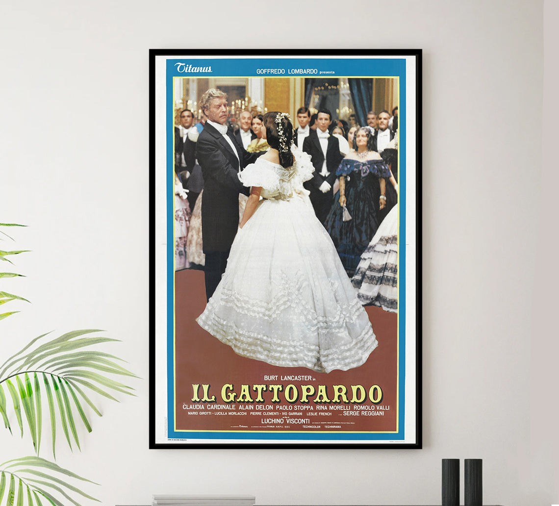 Il gattopardo 1963 - Burt Lancaster - Italy (2) - Classic Movie Poster