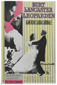 Il gattopardo 1963 - Burt Lancaster - Sweden - Classic Movie Poster