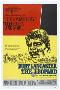 Il gattopardo 1963 - Burt Lancaster - US (2) - Classic Movie Poster