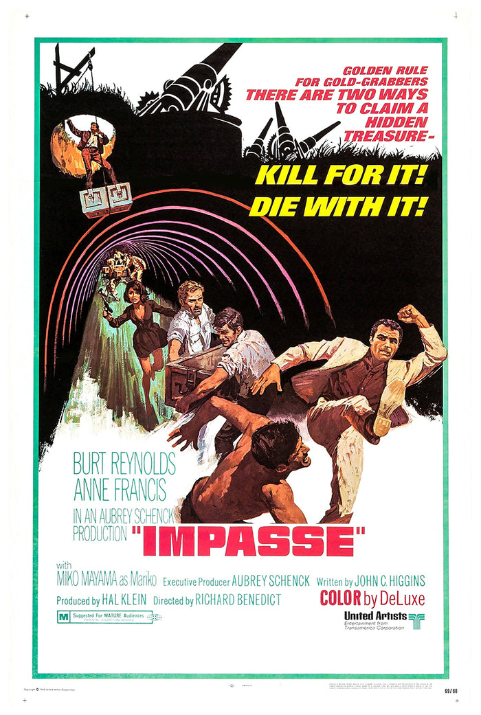 Impasse 1969 - Classic Movie Poster