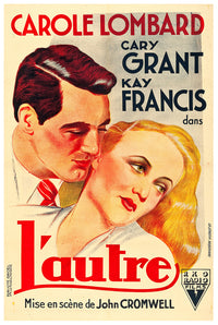 In Name Only 1939 - Cary Grant - France - Classic Movie Poster